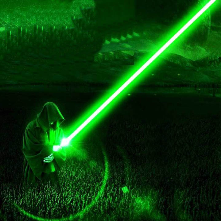 10000mW groene laserpen